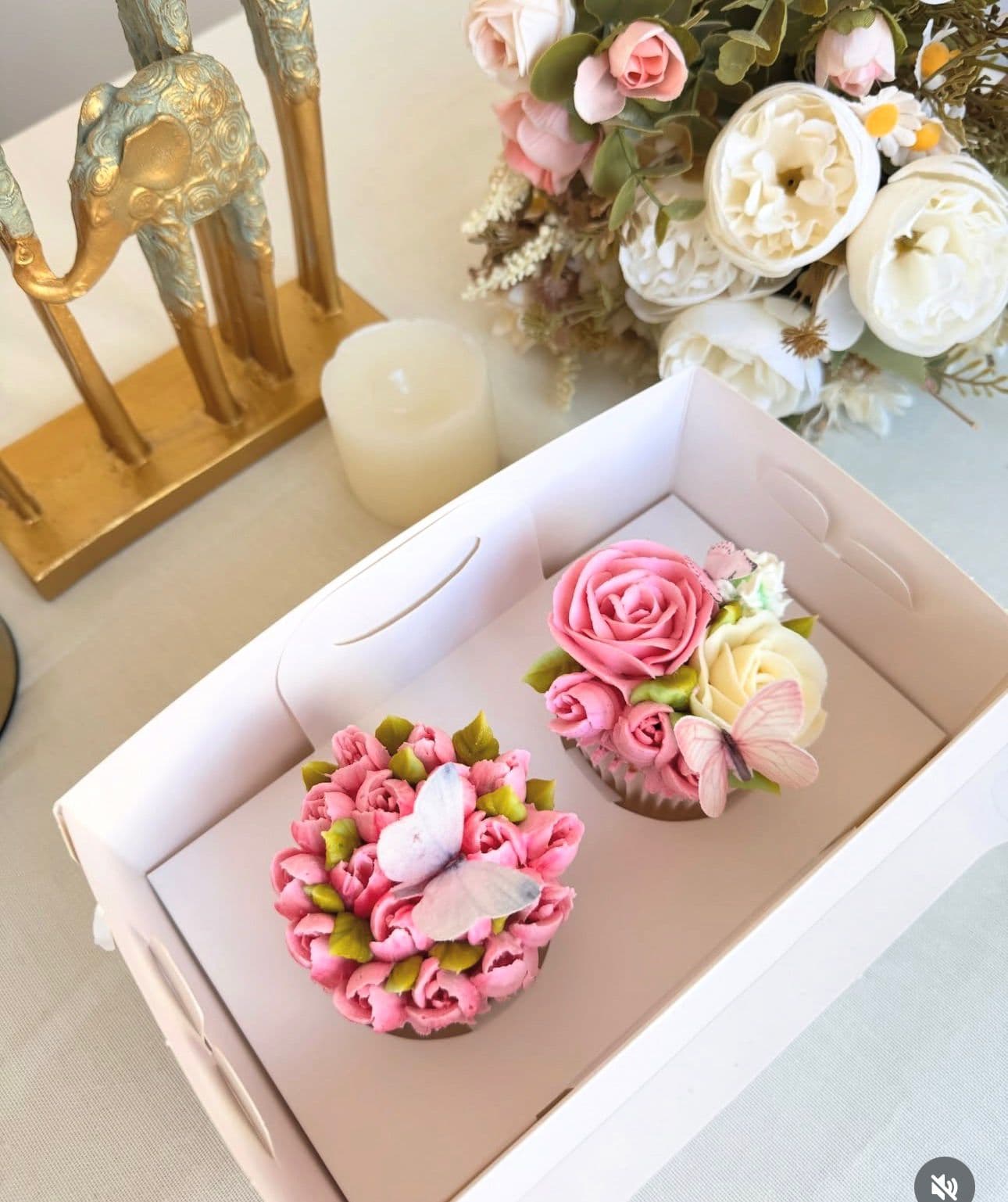 2'li Cupcake Kutusu